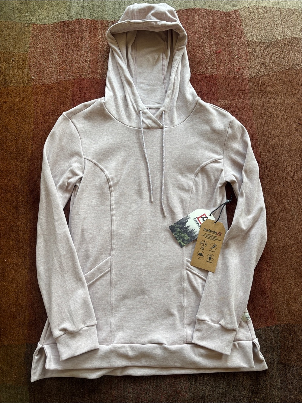 NWT - Avalanche Outdoor Supply Lilac Pullover Hoodie Medium - CA155R3